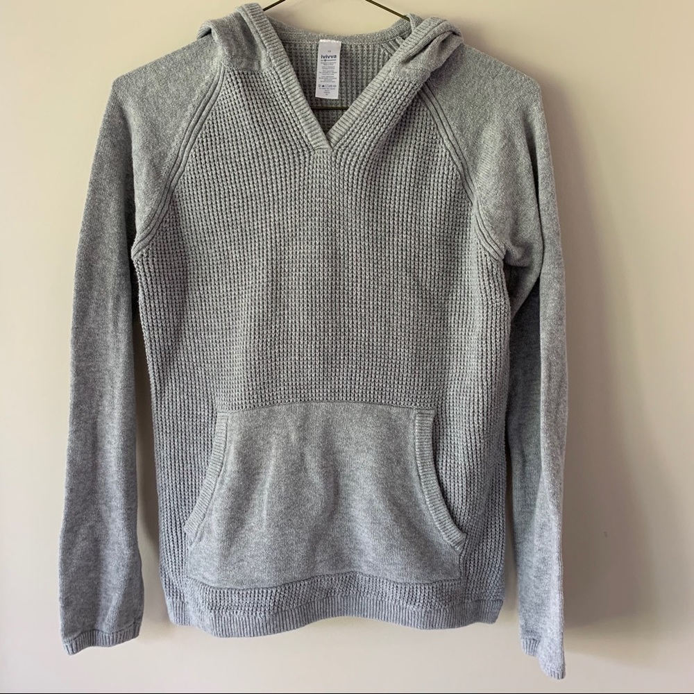 IVIVVA BY LULULEMON Hooded Knit Sweater